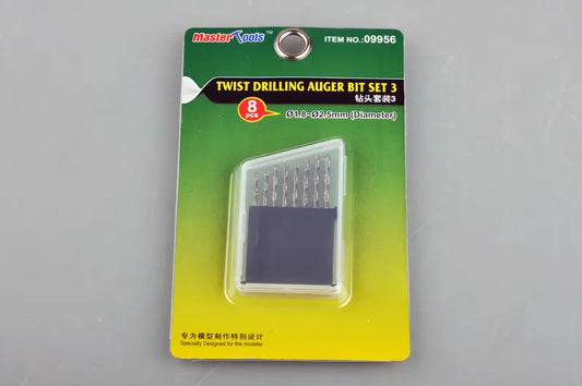 Trumpeter Twist Drilling Auger Bit set 3 - Franklin Hobbies Ltd