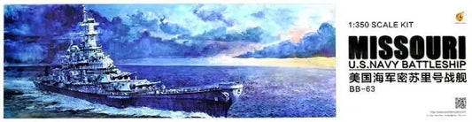 Very Fire 1/350 USS Navy Battleship BB-63 Missouri (White Box Edition) Plastic Model Kit Very Fire