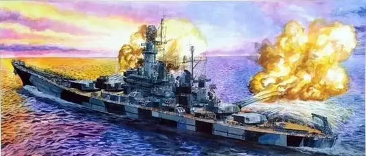 Very Fire 1/700 USS Montana Battleship Plastic Model Kit Very Fire
