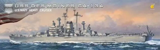 Very Fire 1/700 USS DES MOINES OA-134 U.S. NAVY HEAVY CRUISER Plastic Model Kit Very Fire