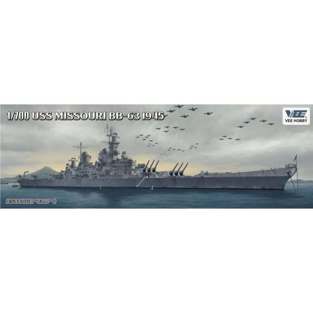 Vee Hobby 1/700 Missouri Battleship BB-63 1945 Deluxe Edition Plastic Model Kit Vee Hobby