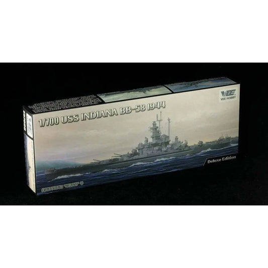 Vee Hobby 1/700 BB-58 Indiana Deluxe Edition Plastic Model Kit Vee Hobby