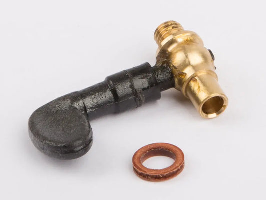 Wilesco Steam Regulator, Brass, w/ Plastic Handle-D366,367,406,407,430,396,496 Wilesco