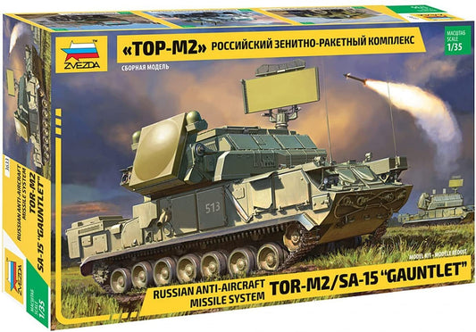 Zvezda 1/35 Russian TOR M2 Missile System Plastic Model Kit