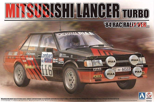 Beemax Kit 1/24 Mitsubishi Lancer Turbo Plastic Model Kit
