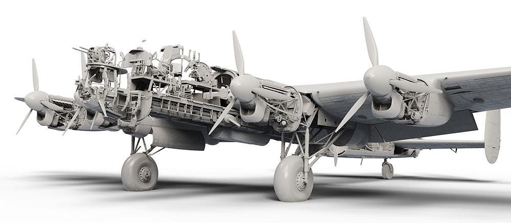 Border Models 1/32 Avro Lancaster B.MK I/III  With Full Interior
