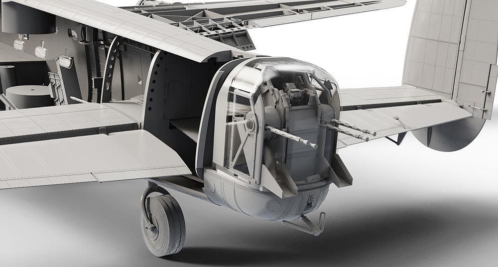 Border Models 1/32 Avro Lancaster B.MK I/III  With Full Interior