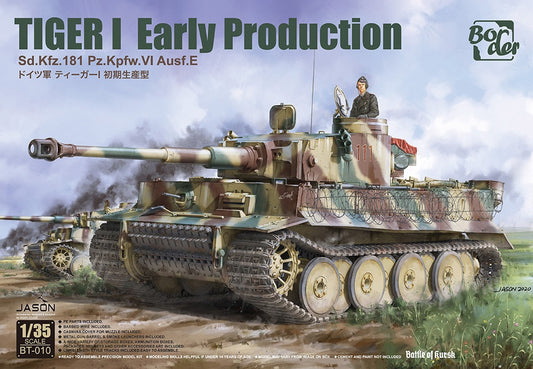 Border Model 1/35 Tiger I Early Battle of Kursk Plastic Model Kit