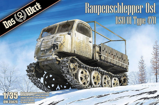 Das Werk 1:35 Raupenschlepper Ost (RSO/01 Type 470)