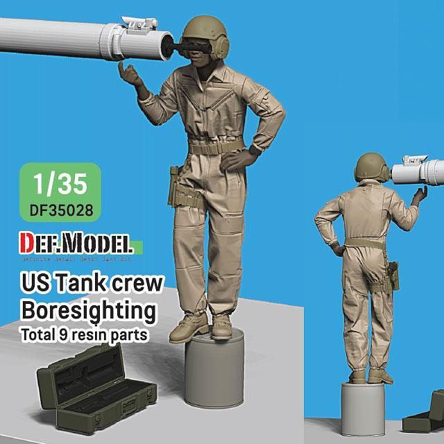 DEF. Models 1:35 US Tank Crew Boresighting