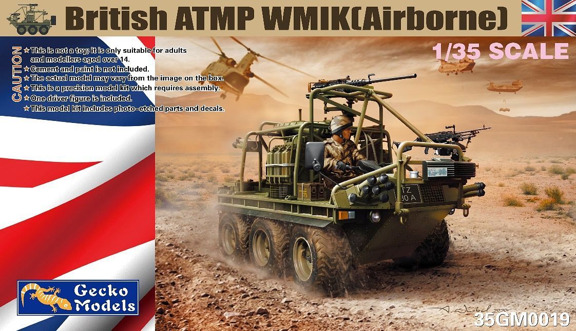 Gecko Model 1:35 British WMIK (Airborne)