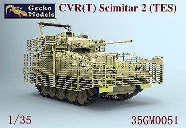 Gecko 1:35 CVR (T) Scimitar Mk2 TES (H) Operation Herrick (Afghanistan Conflict)