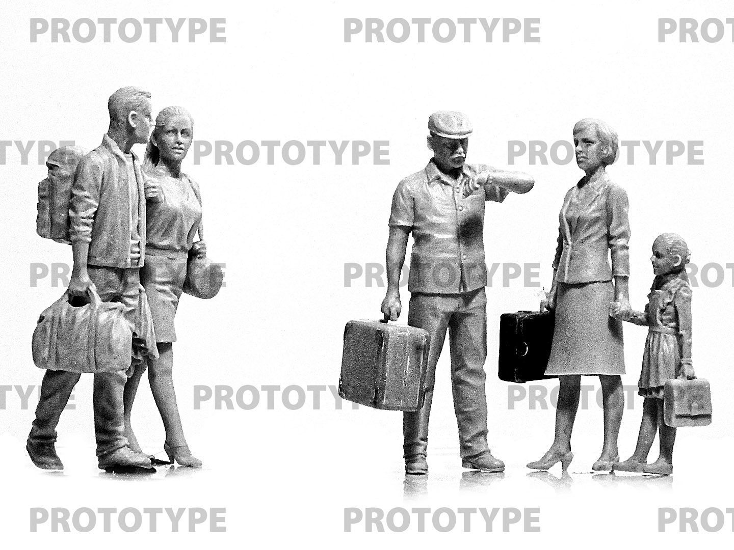 ICM 1:35 Chernobyl # 5 Evacuees Set