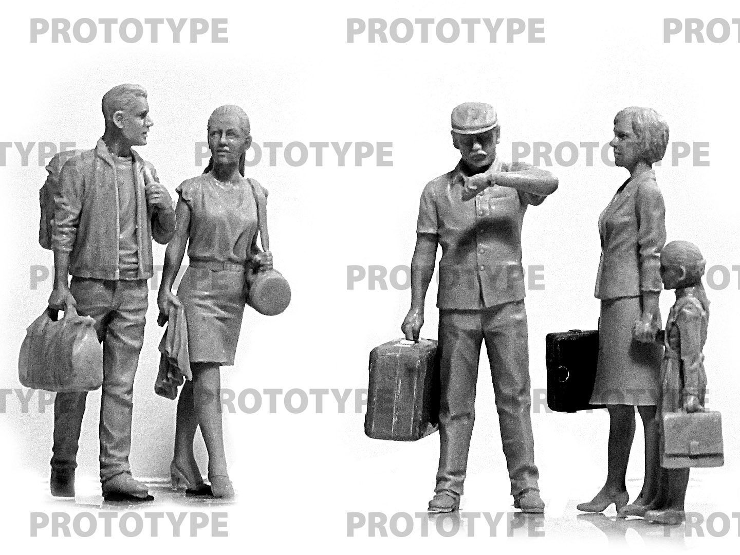 ICM 1:35 Chernobyl # 5 Evacuees Set