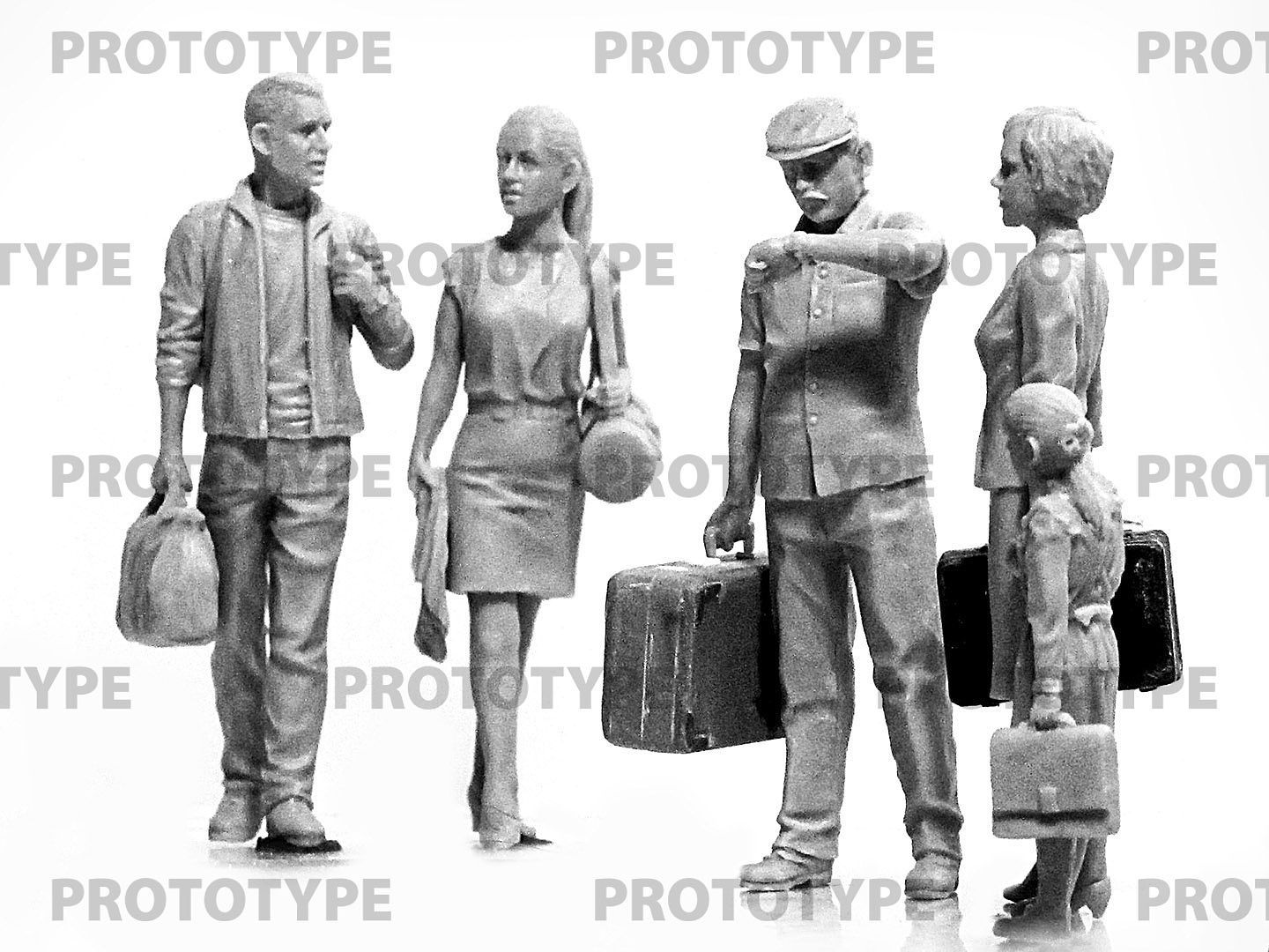 ICM 1:35 Chernobyl # 5 Evacuees Set