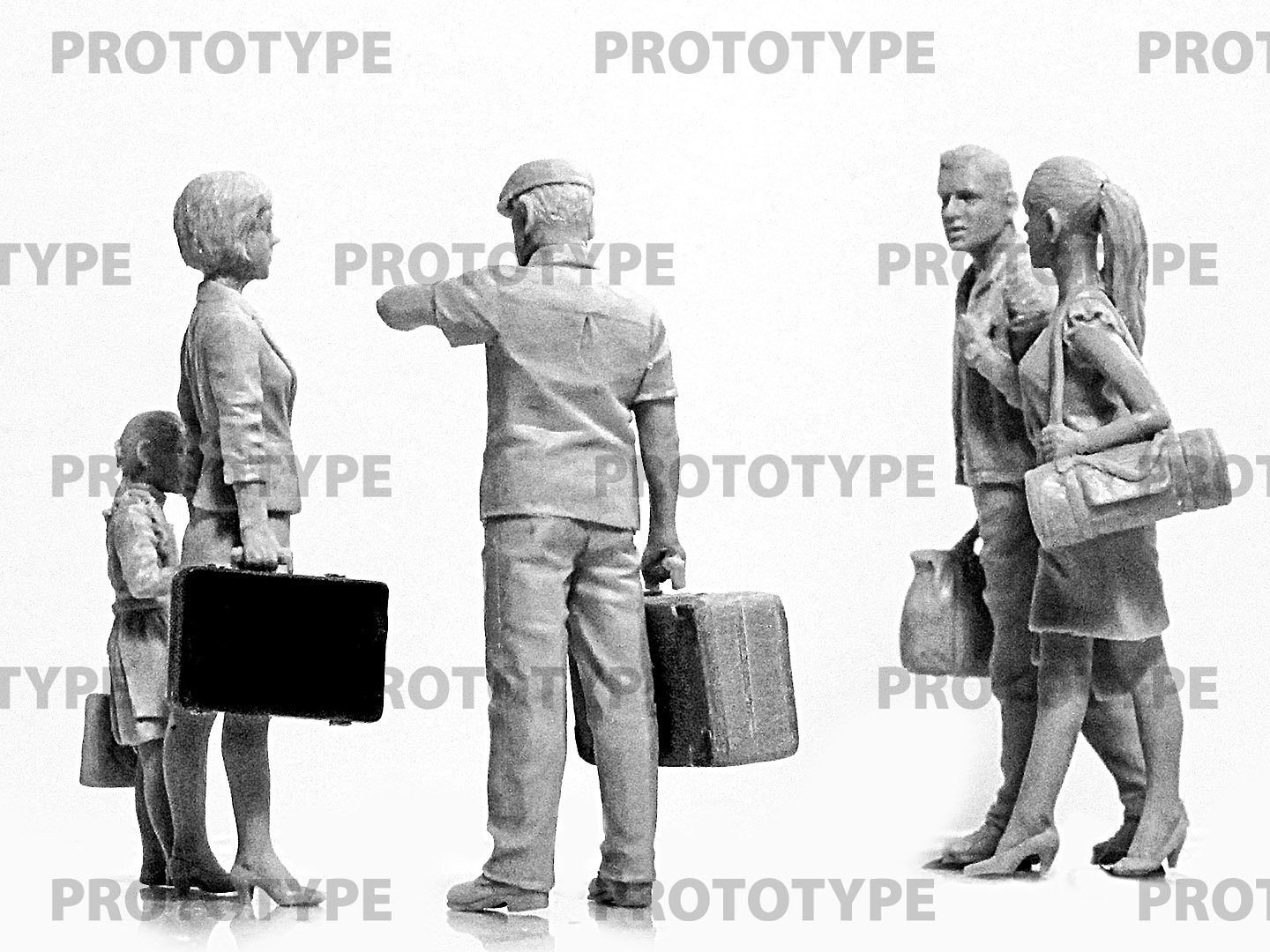 ICM 1:35 Chernobyl # 5 Evacuees Set