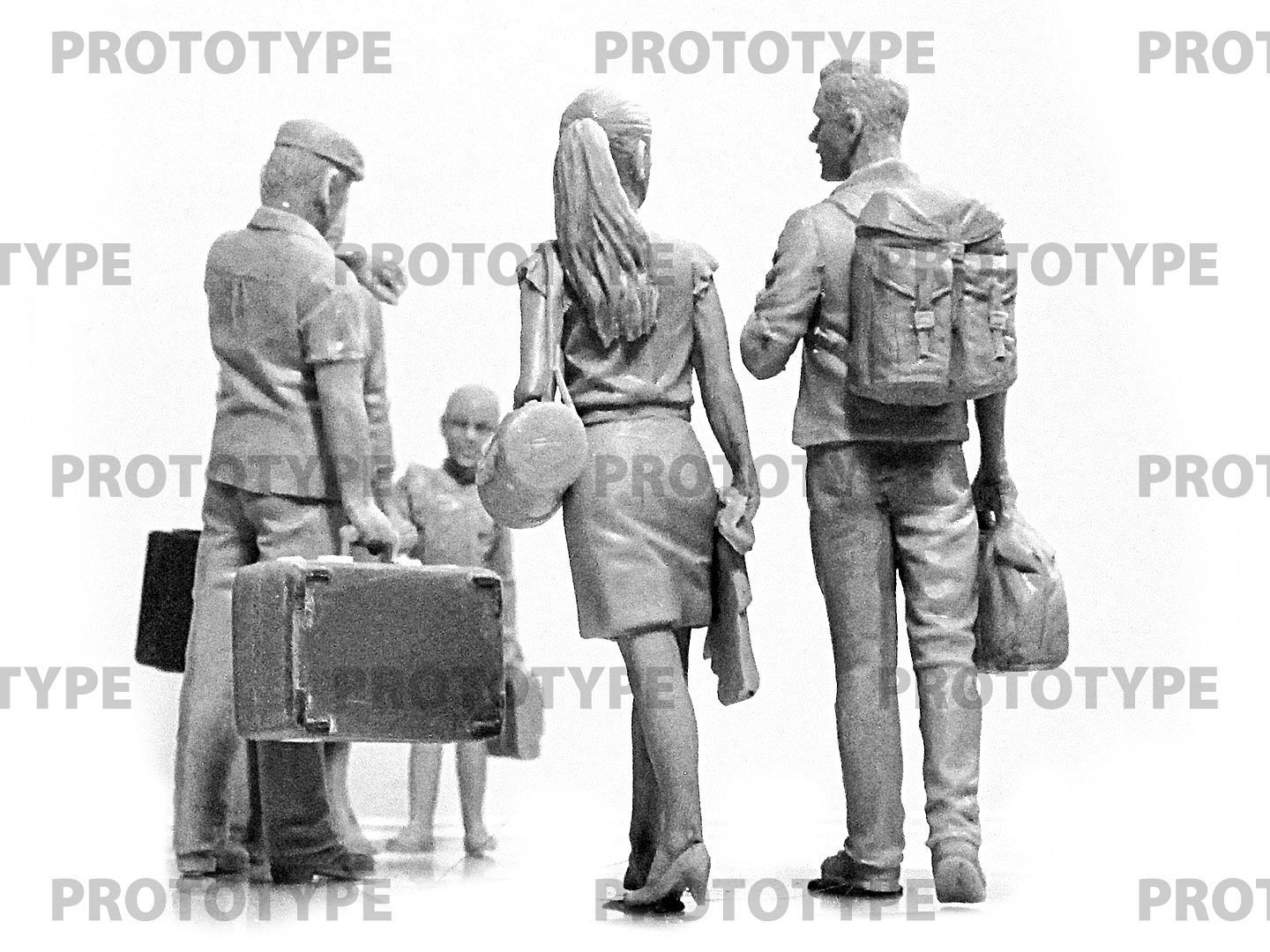 ICM 1:35 Chernobyl # 5 Evacuees Set