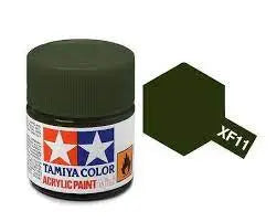 Tamiya Color Acrylic Paint XF-11 J.N. Green 10ml Tamiya