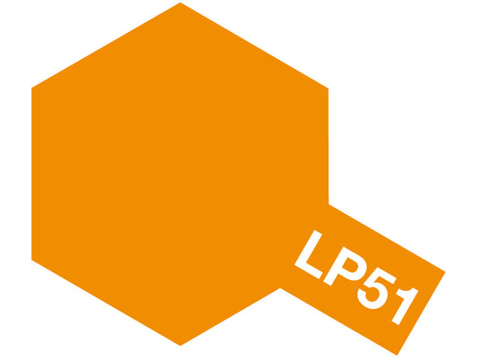 Tamiya Color Lacquer Paint LP-51 Pure Orange 10ml