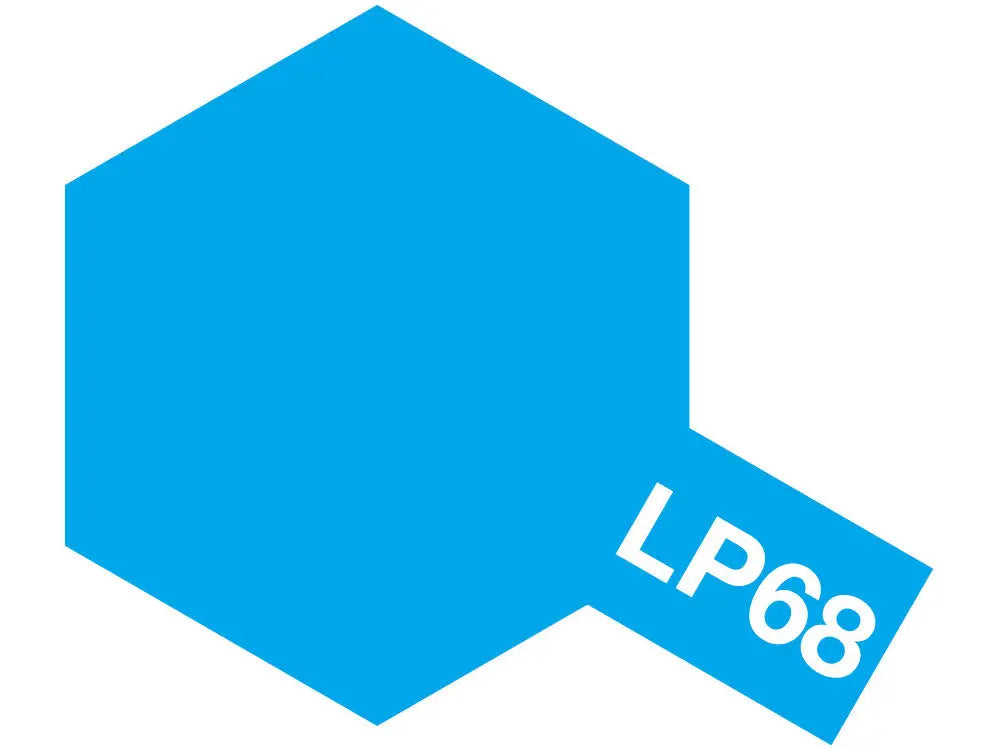 Tamiya Color Lacquer Paint LP-68 Clear Blue 10ml Tamiya