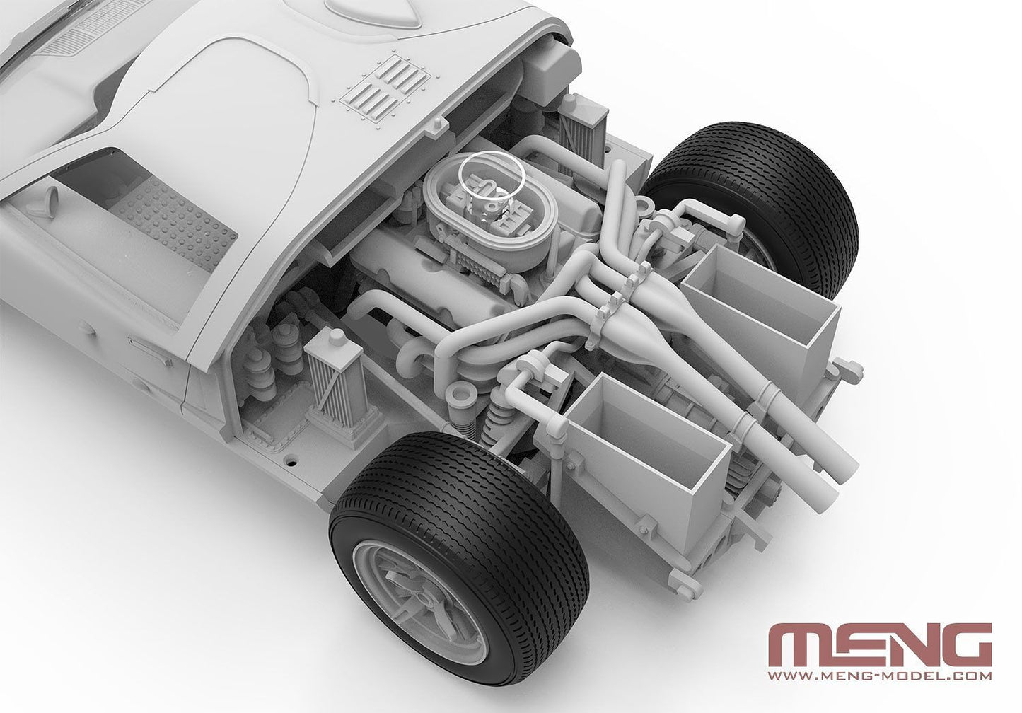 Meng 1:24 Ford GT40 Mk.II '66