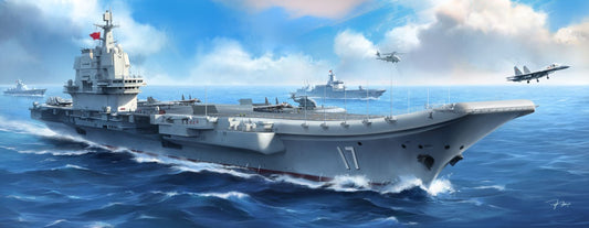 Meng 1/700 PLA Navy Shandong Plastic Model Kit