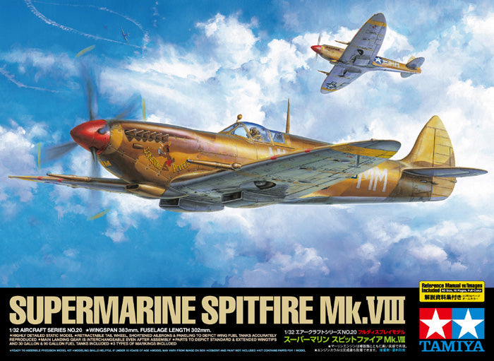 Tamiya 1:32 Supermarine Spitfire Mk.VIII Tamiya