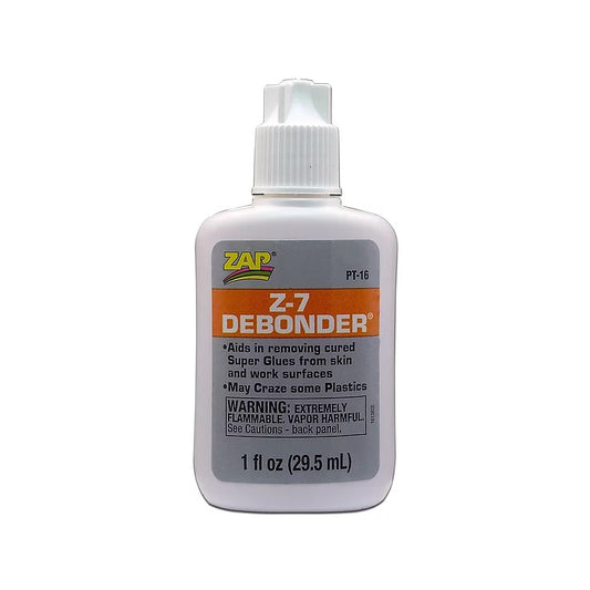 Zap-A-Gap ZAP Z-7 CA Debonder 1oz/29.5ml Bottle
