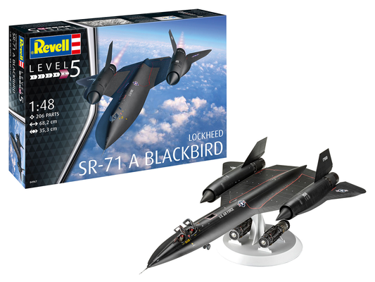 Revell 1:48 Lockheed SR-71 Blackbird