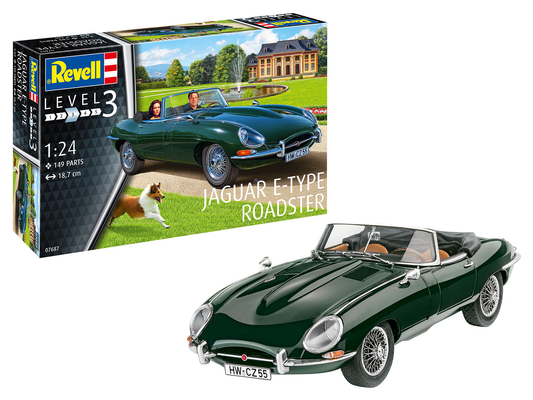 Revell 1/24 Jaguar E-Type Roadster