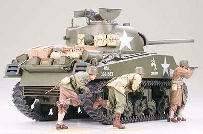 Tamiya 1:35 U.S. M4A3 Sherman 75mm Gun Late Productions (Frontline Breakthrough) Tamiya