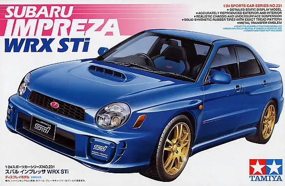 Tamiya 1:24 Subaru Impreza WRX Sti Tamiya