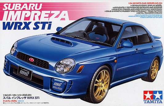 Tamiya 1:24 Subaru Impreza WRX Sti